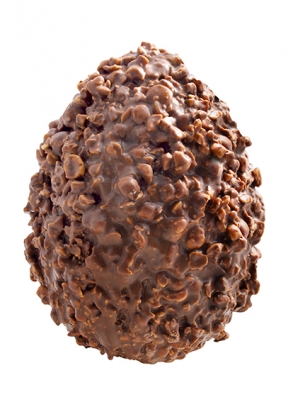 Uovo di cioccolato nocciolato - Partycolari